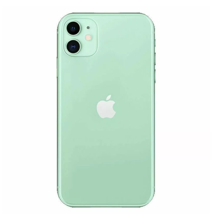 iPhone 11 64GB SS+eSim Green A Grade 100% Battery Health ( Refurbished) - Face ID not work