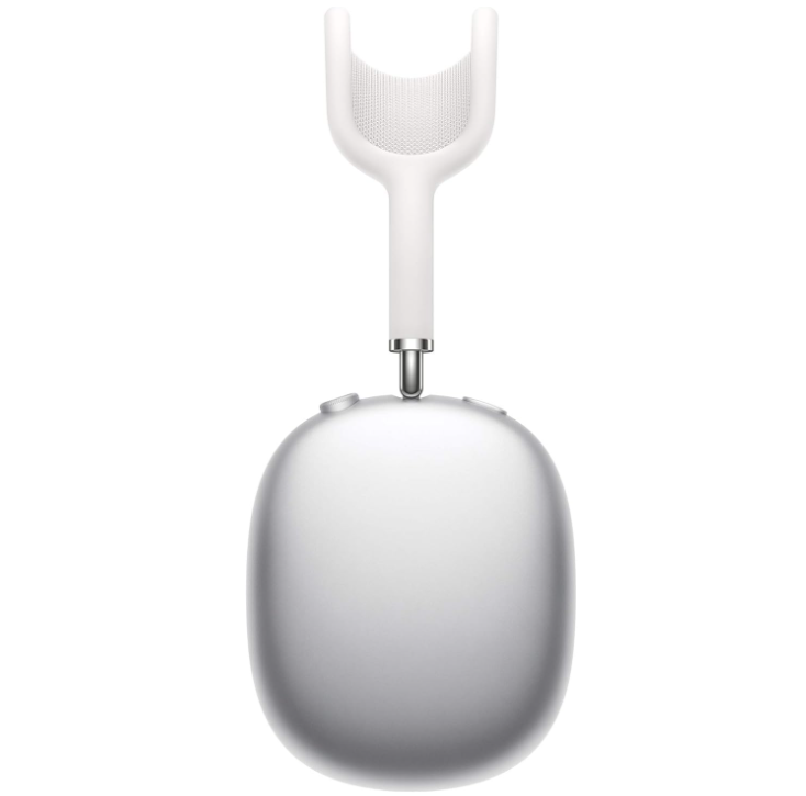 Apple AirPods Max A2096 2020 Over-Ear Wireless Headphones Bluetooth 5.0 / Dual H1 Chip / Up to 20 Hours Battery / Lightning Version / Silver – A Grade (Pink Protective Case Included) (Refurbished)