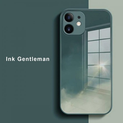 iPhone X Artistic ShockProof Phone Case (Biguo)ink Gentleman Black