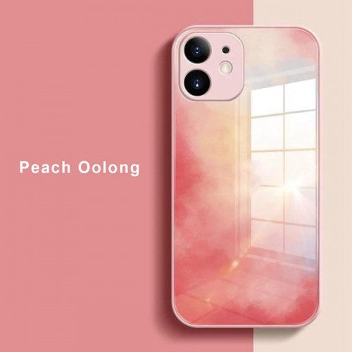 iPhone X Artistic ShockProof Phone Case (Biguo) Peach Oolong Orange