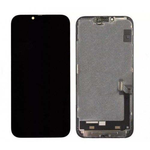 [W02]GK Replacement Apple iPhone 14 Plus LCD Display & Touch Panel, Black- Hard OLED