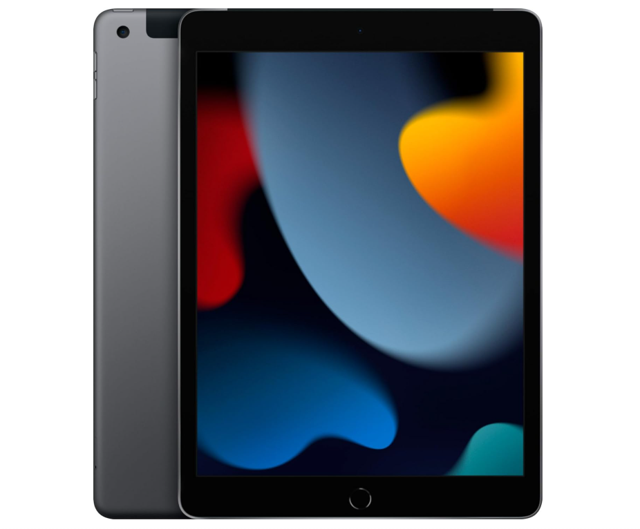 iPad 9th Gen 10.2" Cellular + Wi-Fi 64GB Space Gray A2604  A Grade above 80% Battery Health( Refurbished ) - Touch ID not work