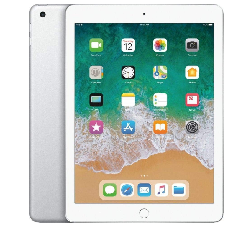 iPad 5th Gen 9.7" Cellular + Wi-Fi 32GB Silver A1823 Excellent Grade ( Refurbished )