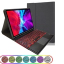 iPad Air 4 (2020) 10.9''  / iPad Pro 11'' (2018/2020) Case | RK11T TPU Tablet Cover with Pen Holder & Detachable Bluetooth Keyboard with Touchpad Backlight – Black
