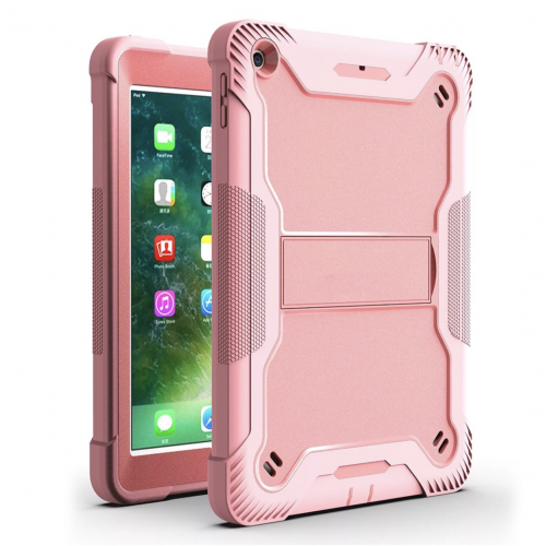[T0420090042] iPad 10.9" (10th Gen, 2022) Case | Shockproof Rugged Armor Tablet Cover with Kickstand – Pink