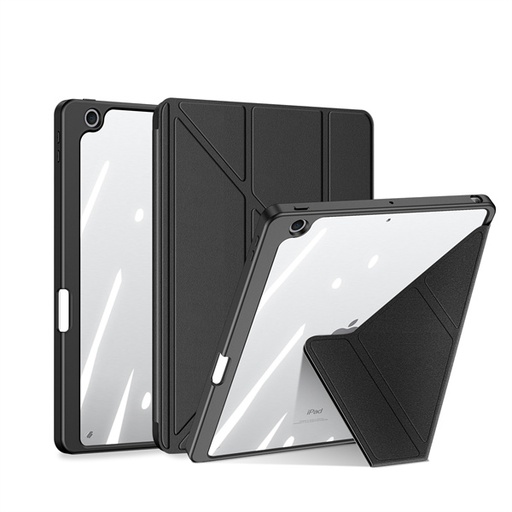 [T0970090064] iPad 10.9" (10th Gen, 2022) & iPad 11th (2025) Case | DUX DUCIS Domo Series Shockproof Tablet Cover – Black