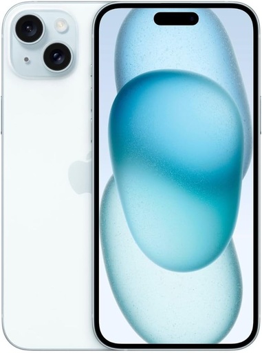 [M0010010945] iPhone 15 128GB Dual SIM Blue A Grade above 90% Battery Health( Refurbished )