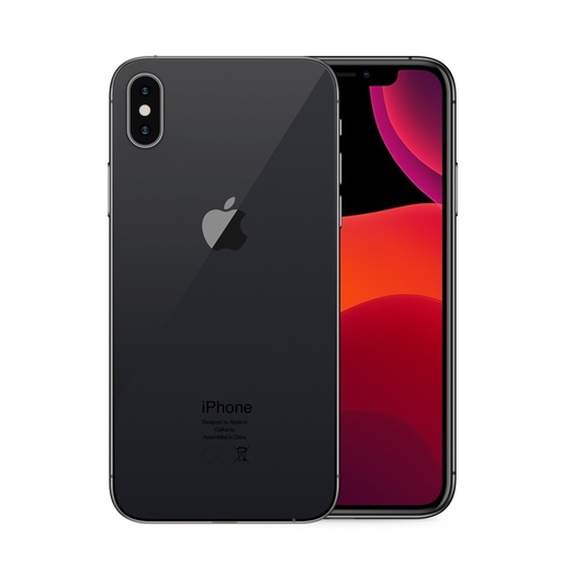 [M0010010984] iPhone X 256GB SS+eSim Space Grey A Grade 100% Battery Health( Used )