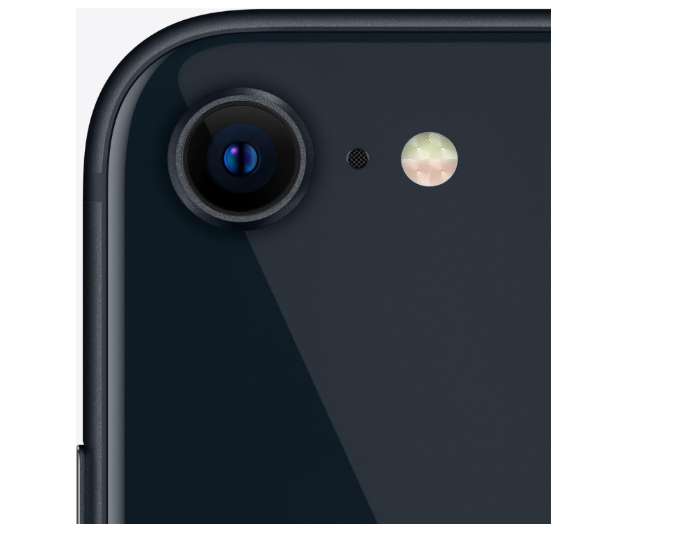 iPhone SE 2022 (3rd Gen)64GB SS+eSim Midnight A Grade 100% Battery Health( Refurbished )- Touch ID not work