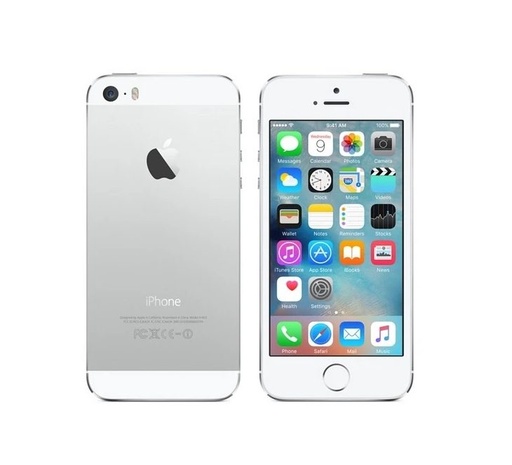 [M0010010956] iPhone 5s 32GB SS Silver A Grade above 90% Battery Health (Used)
