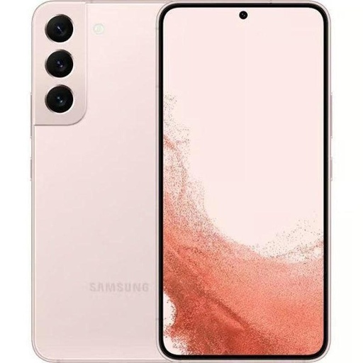 [M0020010755] Samsung Galaxy S22+ Plus SM-S906U SS+eSim 128GB with 8GB RAM Pink Gold Refurbished New