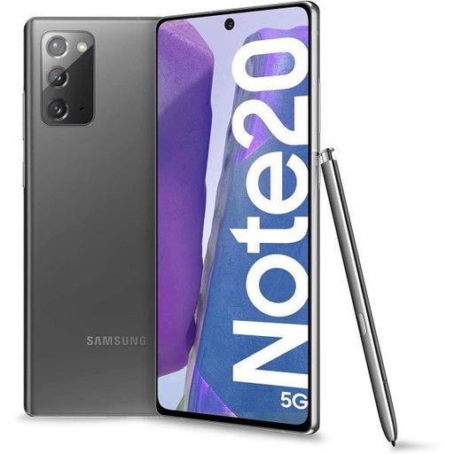 [M0020010760] Samsung Galaxy Note 20 128GB with 8GB RAM SS+eSim Mystic Gray A Grade ( Refurbished )