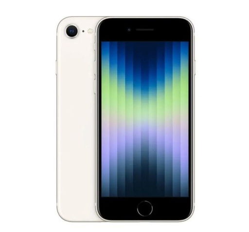 [M0010011132] iPhone SE 2022 (3rd Gen)128GB SS+eSim Starlight A Grade above 90% Battery Health( Refurbished ) - (Message Stock)