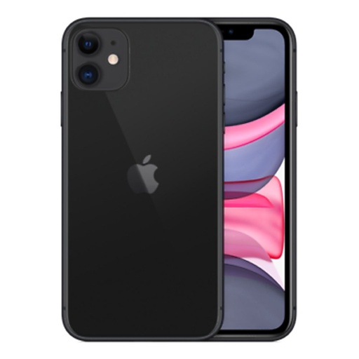 [M0010011183] iPhone 11 128GB SS+eSim Black A Grade above 90% Battery Health( Refurbished ) - Face ID not work